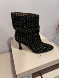 Gina Slouch Tweed Bootie
