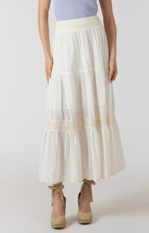 Ecru Maxi Skirt