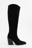 Muriel Black Suede Boots