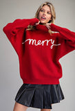 Red Merry Sweater