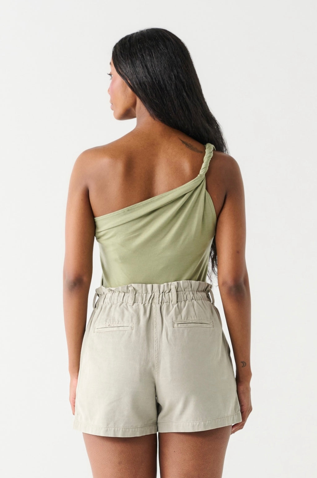Olive Twist Strap Cami