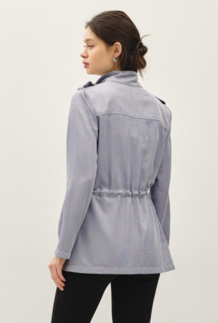 Pewter Utility Jacket