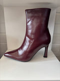 Wine Pointed Bootie