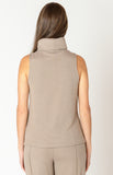 Almond Roll Neck Seam Top