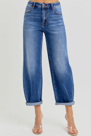 Stella High Rise Barrel Jeans