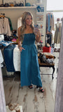 Denim Wide Leg Jumpsuit