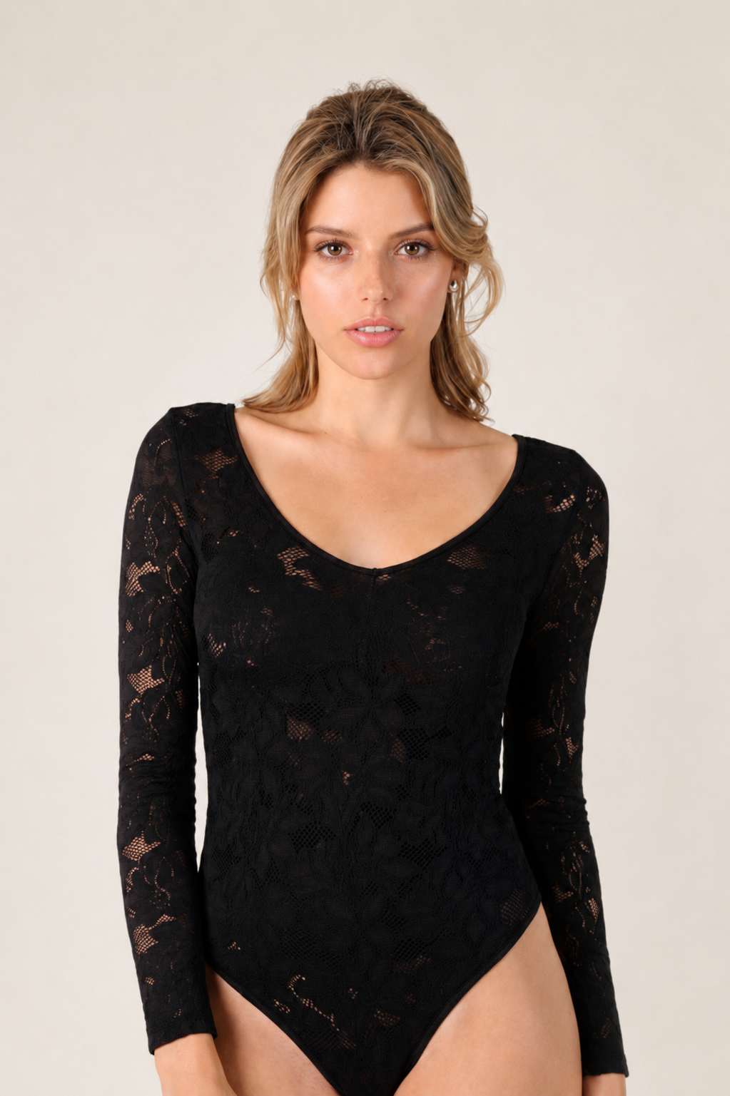Black Lace Bodysuit