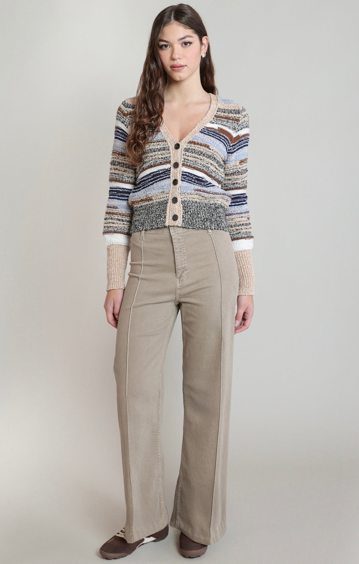 Sand Wide Leg Jeans