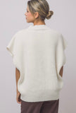 Cream Oversized Cardigan
