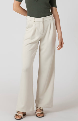 Matte Pearl Scuba Trouser Pants