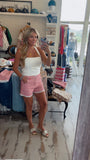 Red Gingham Shorts