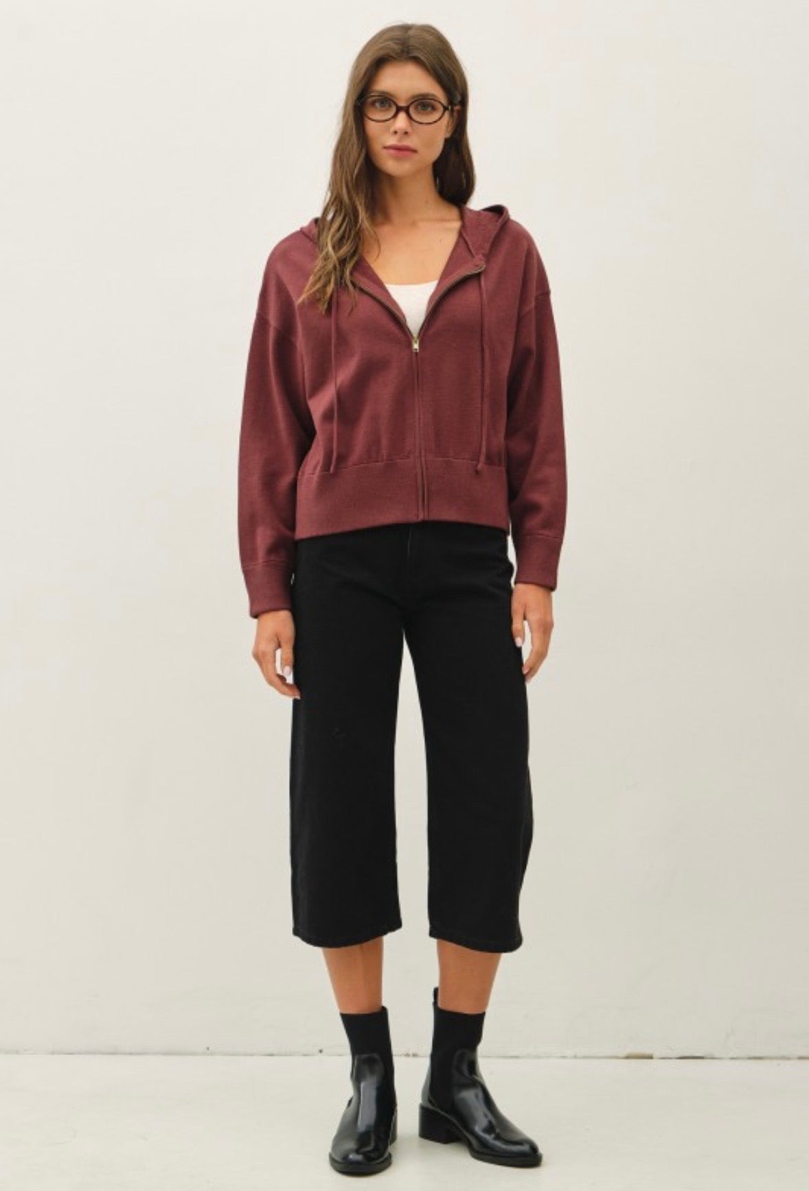 Choco Sweater Zip Hoodie