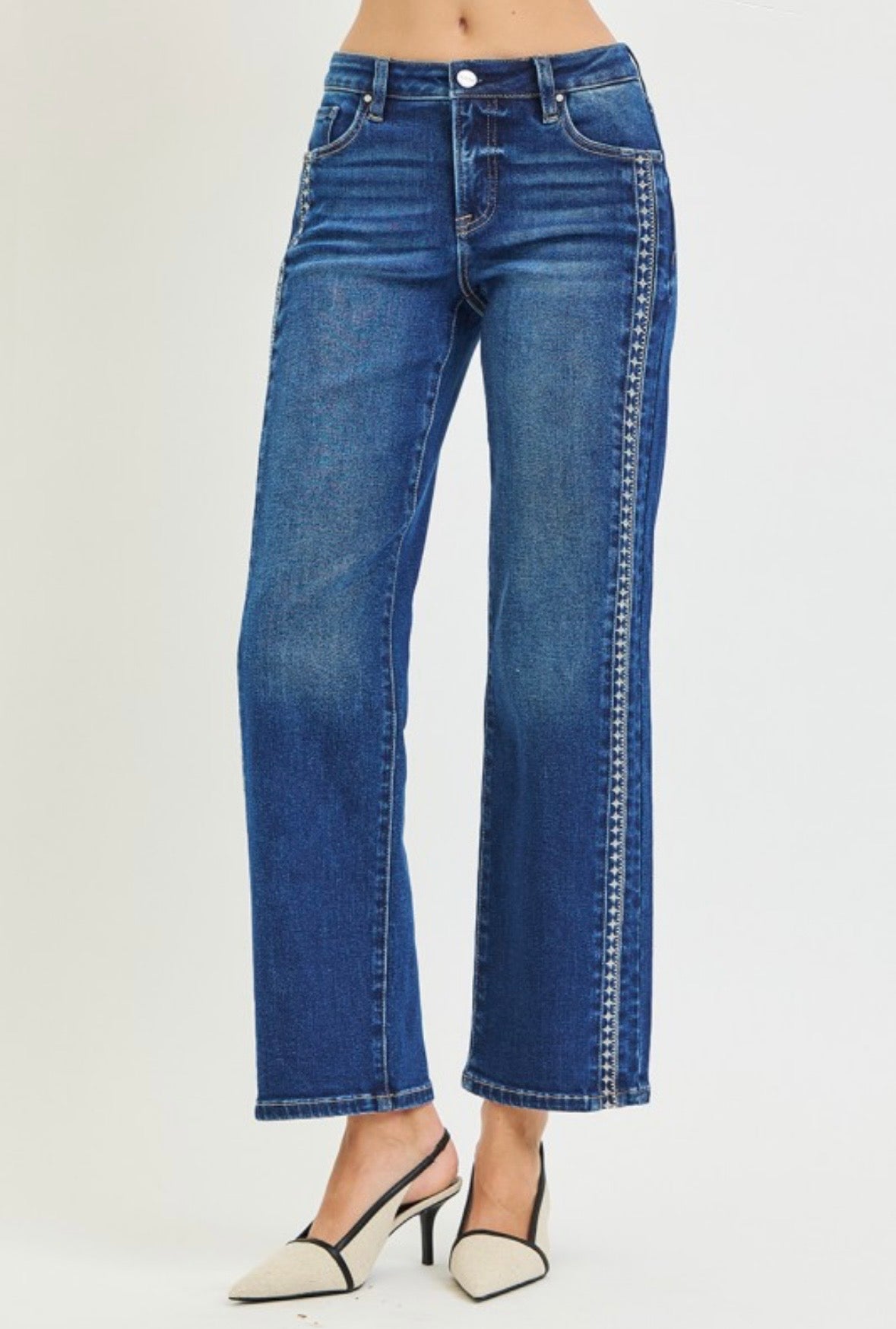 Sia Aztec Ankle Jeans