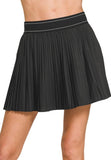 Black Tennis Skort