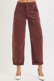 Brown Barrel Jeans