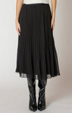 Black Accordion Skirt