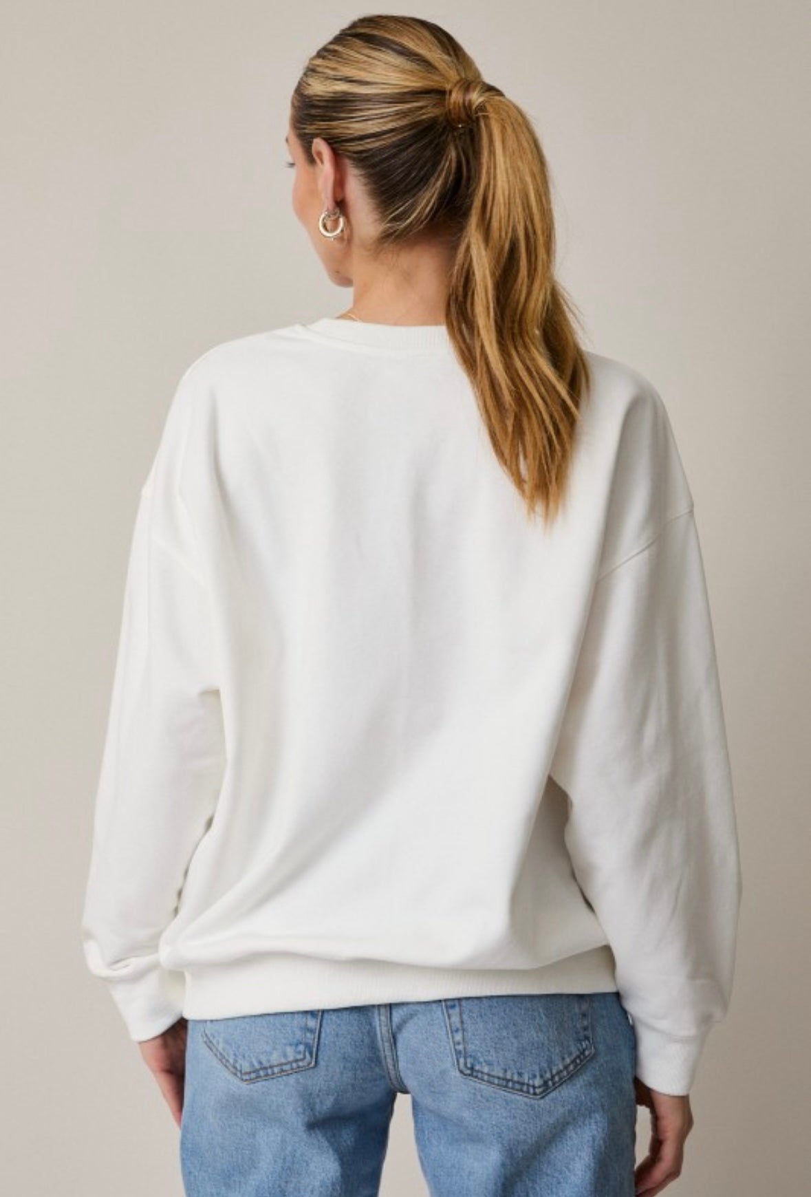 White Milk & Cookies Club Sweatshirt