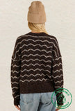 Coco Wave Stripe Sweater