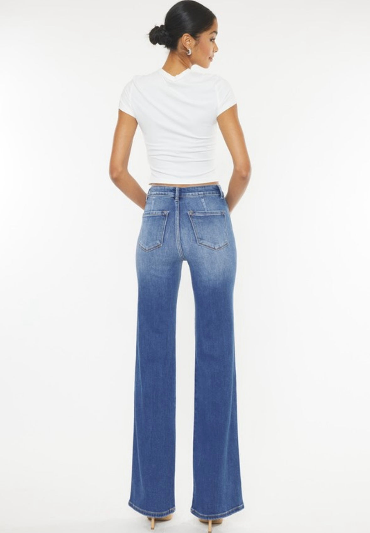 High Rise Holly Flare Jeans