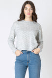 Grey Textured Sweater
