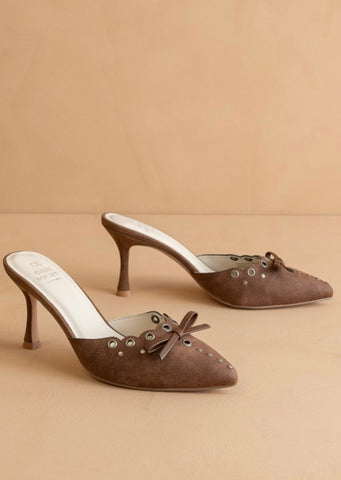Cocoa Meridian Kitten Heels