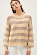 Poppy Stripe Sweater