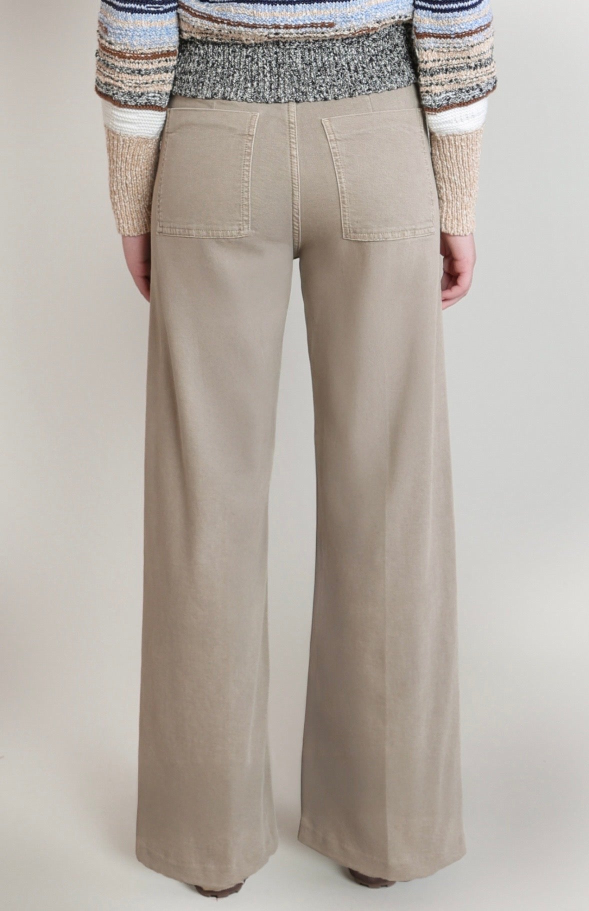Sand Wide Leg Jeans