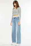 Double Waist Wide Leg Jeans