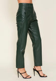 Forest Vegan Leather Pants