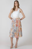 Flower Patch Accordion Skirt