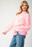 Baby Pink Bow Sweater