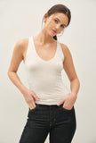 Oatmeal V-Neck Cami