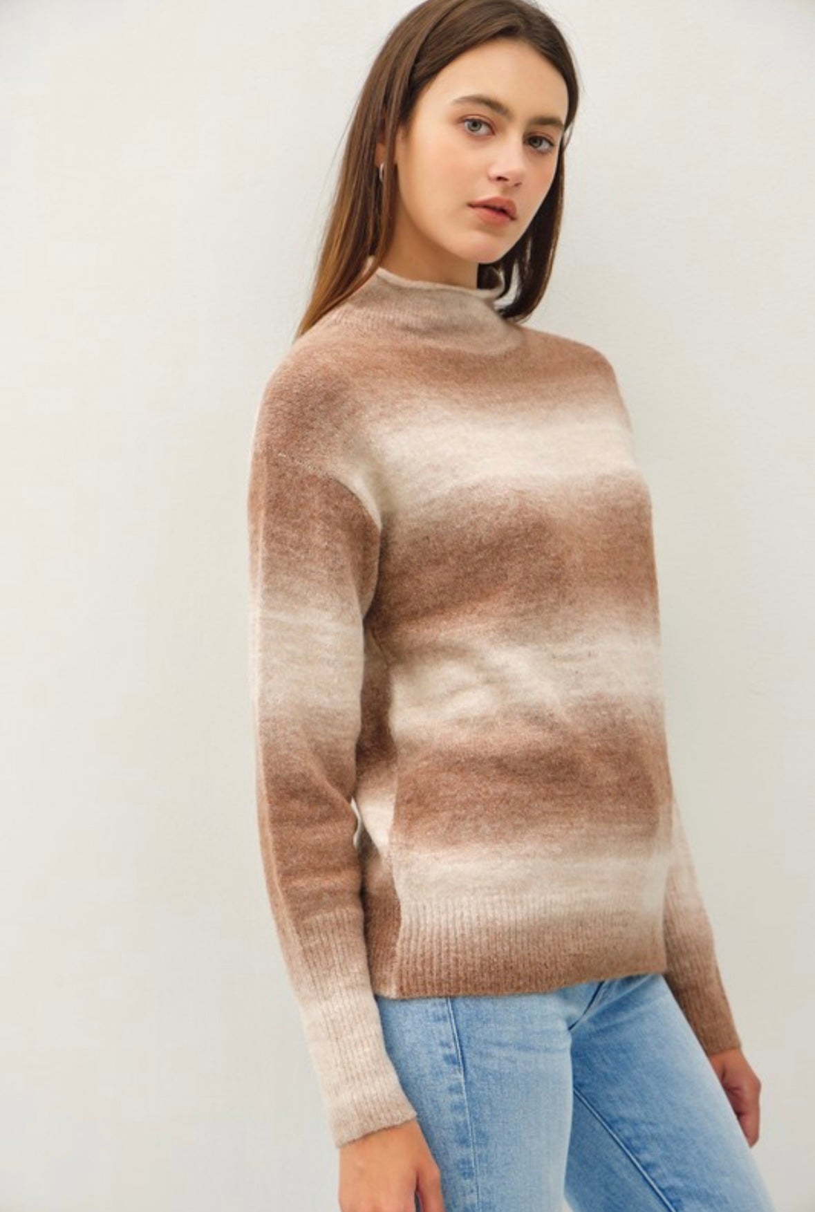 Mocha Ombre Sweater