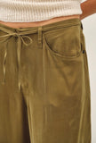 Moss Wide Leg Belted Pants