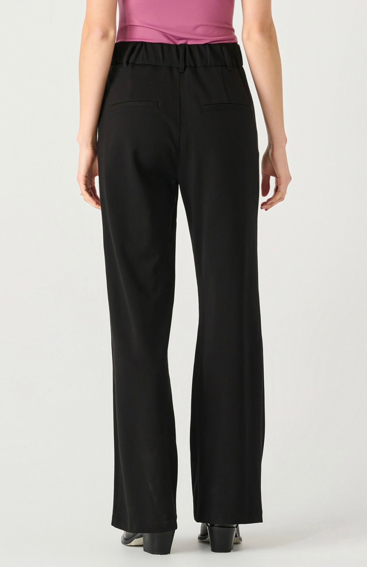 Black Wide Leg Trouser