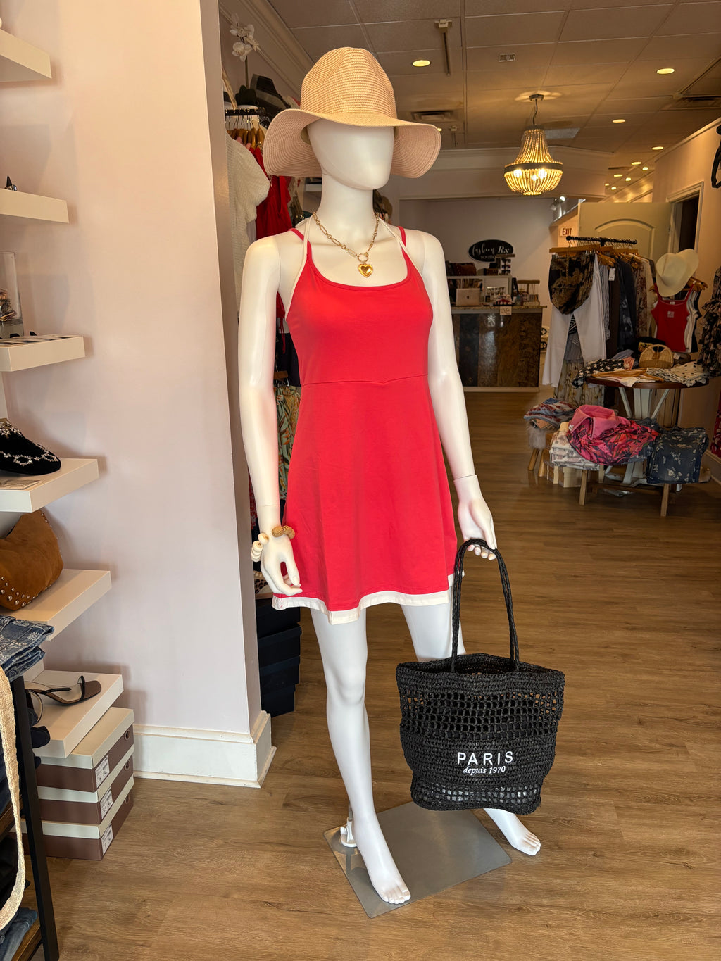 Red Tennis Dress