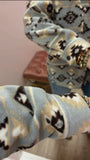 Grey Aztec Fleece Shacket