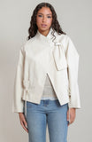 Cream Crossover Utility Jacket