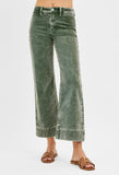 Forest Corduroy Wide Leg