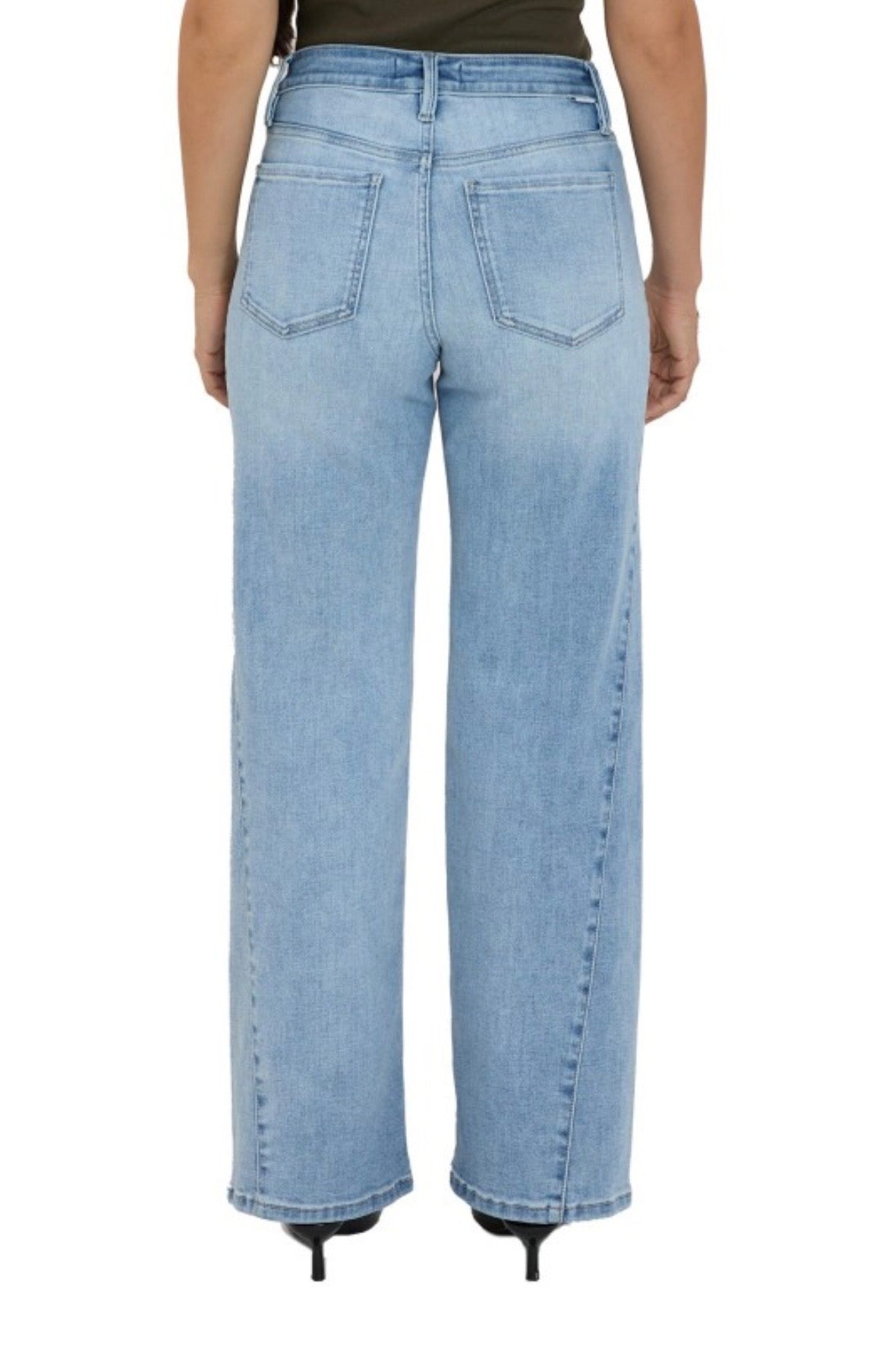 Hailey High Rise Wide Leg Jeans