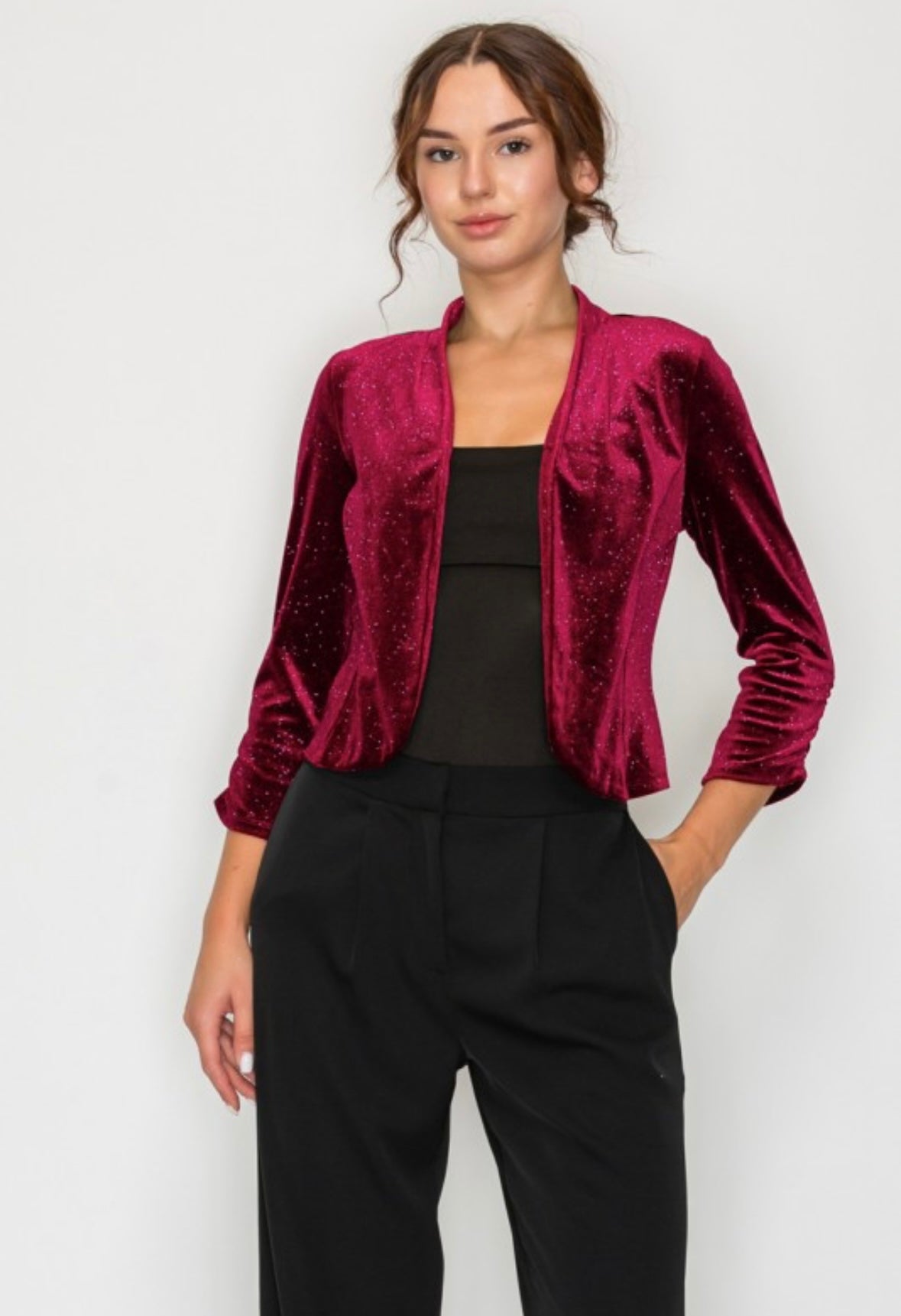 Wine Sparkle Bolero