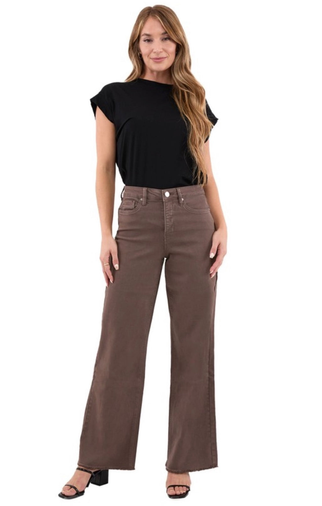 Chloe High Rise Wide Leg Jeans