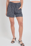 Wavy Linen Shorts