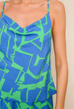 Blue & Green Abstract Set