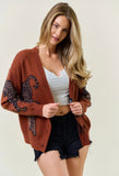 Rust Tiger Cardigan