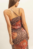 Leopard Sheer Dress