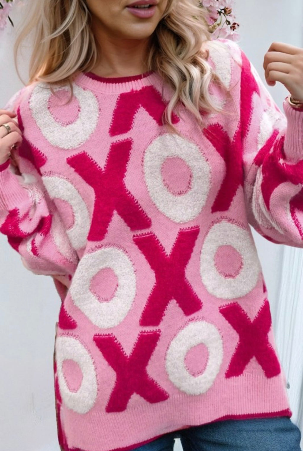 Pink XOXO Sweater