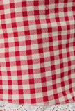 Red Gingham Shorts