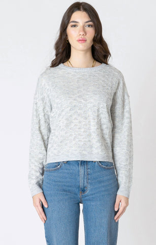 Grey Textured Sweater