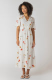 Harvest Bloom Mix Floral Maxi Dress